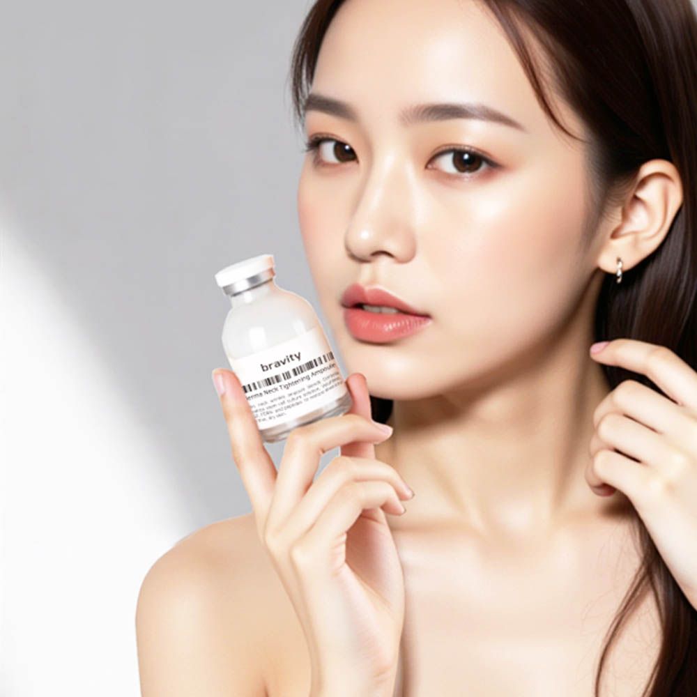 Bravity Derma Neck Tightening Ampoule 30ml Elasticity Anti Aging Wrinkle Hydration Care _ Made in KOREA
